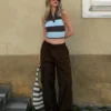 Pantalones cargo de paracaídas – #Bershkastyle – Mujer Pantalones cargo de paracaídas – #Bershkastyle – Mujer