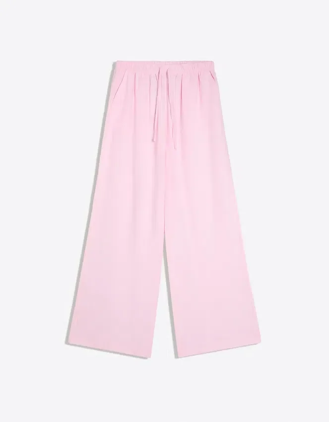 Pantalones con cintura elástica – Mujer Pantalones con cintura elástica – Mujer