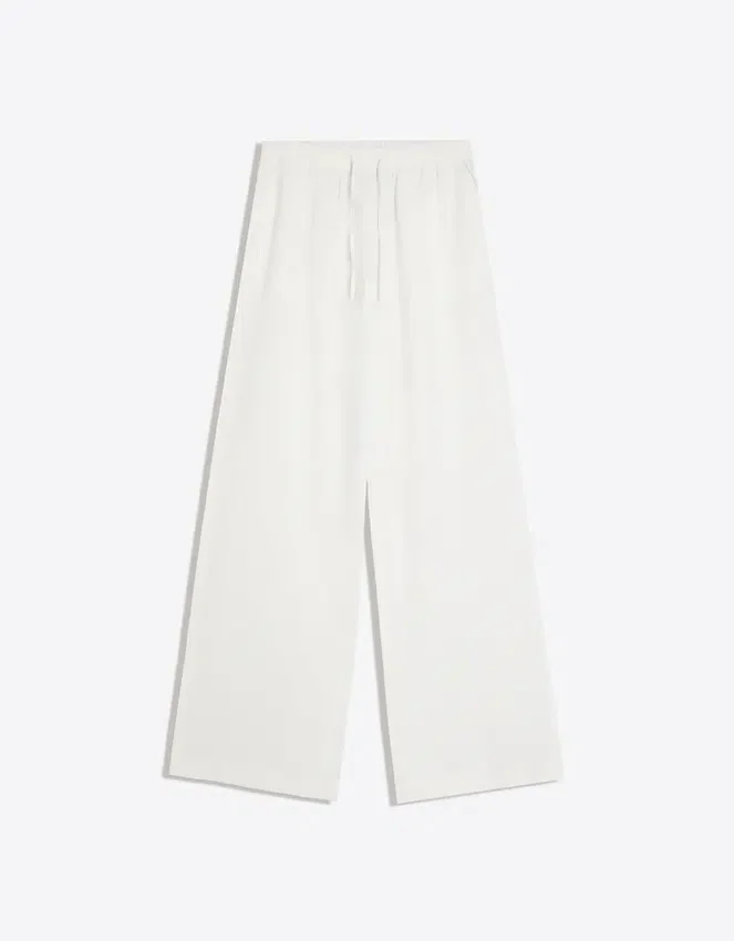 Pantalones con cintura elástica – Pantalones – Mujer Pantalones con cintura elástica – Pantalones – Mujer