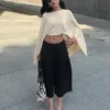 Pantalones cortos a rayas – #Bershkastyle – Mujer Pantalones cortos a rayas – #Bershkastyle – Mujer