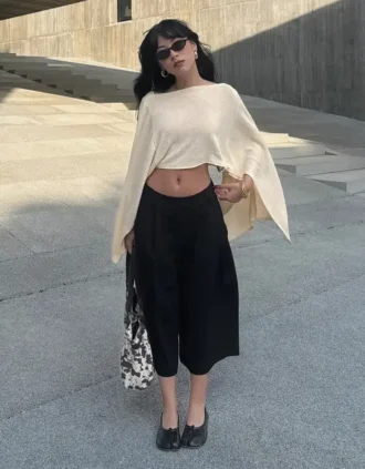 Pantalones cortos a rayas – #Bershkastyle – Mujer