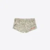 Pantalones cortos bordados Ed Hardy X Bershka – Mujer