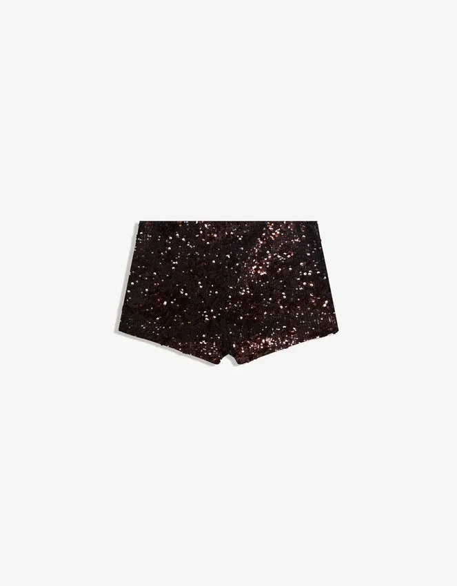 Pantalones cortos con lentejuelas Pantalones cortos con lentejuelas