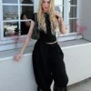 Pantalones cortos de encaje con entrepierna baja – #Bershkastyle – Mujer