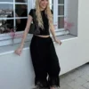 Pantalones cortos de encaje con entrepierna baja – #Bershkastyle – Mujer