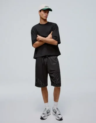 Pantalones cortos de malla estampados Pantalones cortos de malla estampados