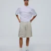 Pantalones cortos de malla estampados