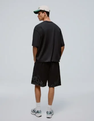 Pantalones cortos de malla estampados Pantalones cortos de malla estampados