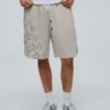 Pantalones cortos de malla estampados