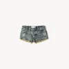 Pantalones cortos de talle bajo Aries X Bershka – #Bershkastyle – Mujer Pantalones cortos de talle bajo Aries X Bershka – #Bershkastyle – Mujer