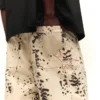 Pantalones cortos estampados de pierna ancha – Hombre
