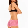 Pantalones culotte de encaje