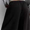 Pantalones de corte acampanado con cordones – Pantalones – Mujer