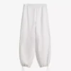 Pantalones de corte acampanado con cordones – Pantalones – Mujer