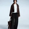 Pantalones de felpa con cordones