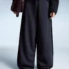 Pantalones de felpa con cordones