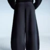 Pantalones de felpa con cordones