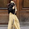 Pantalones de felpa con estampado