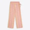 Pantalones de lino a rayas Pantalones de lino a rayas