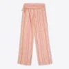 Pantalones de lino a rayas Pantalones de lino a rayas