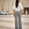 Pantalones de pierna ancha Pantalones de pierna ancha