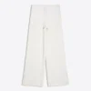 Pantalones de pierna ancha con cintura elástica
