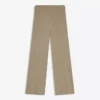 Pantalones de talle bajo con fajín Pantalones de talle bajo con fajín
