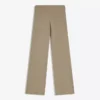 Pantalones de talle bajo con fajín Pantalones de talle bajo con fajín