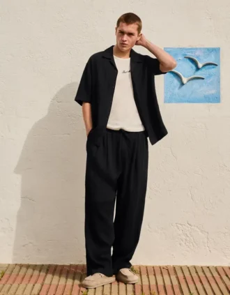 Pantalones holgados rústicos – Pantalones Pantalones holgados rústicos – Pantalones