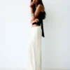 Pantalones rústicos Wide Leg con pliegues