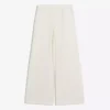 Pantalones rústicos Wide Leg con pliegues