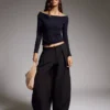 Pantalones técnicos plisados Pantalones técnicos plisados