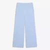 Pantalones voluminosos de doble tejido