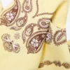 Pañuelo con estampado de cachemira