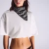 Pañuelo con estampado de cachemira