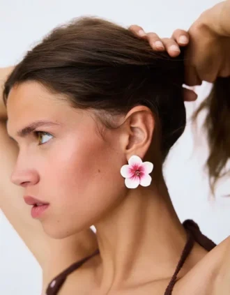 Pendientes Hibiscus