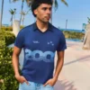 Polo con estampado retro – Bershka Lovers Polo con estampado retro – Bershka Lovers