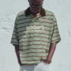 Polo de manga corta a rayas con bordado – Camisetas y polos Polo de manga corta a rayas con bordado – Camisetas y polos
