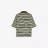 Polo de manga corta a rayas con bordado – Camisetas y polos Polo de manga corta a rayas con bordado – Camisetas y polos