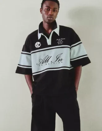 Polo de manga corta de corte recto – Camisetas y polos