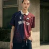 Polo de manga corta estampado