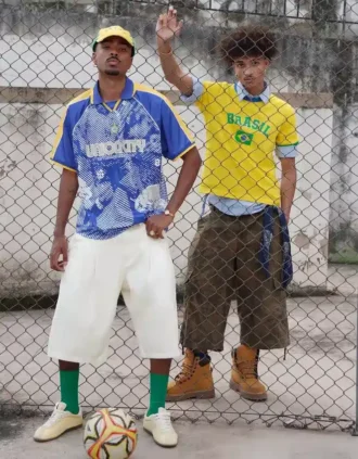 Polo de manga corta estampado