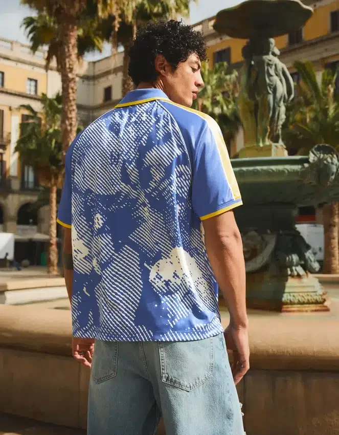 Polo de manga corta estampado Polo de manga corta estampado