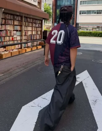 Polo de manga corta estampado