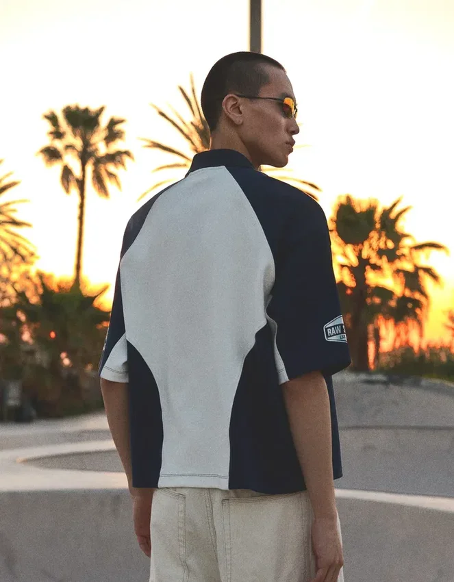 Polo de manga corta Interlock Racing – Bershka Lovers Polo de manga corta Interlock Racing – Bershka Lovers