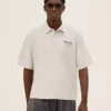 Polo de pantalón corto bordado – Camisas – Hombre Polo de pantalón corto bordado – Camisas – Hombre