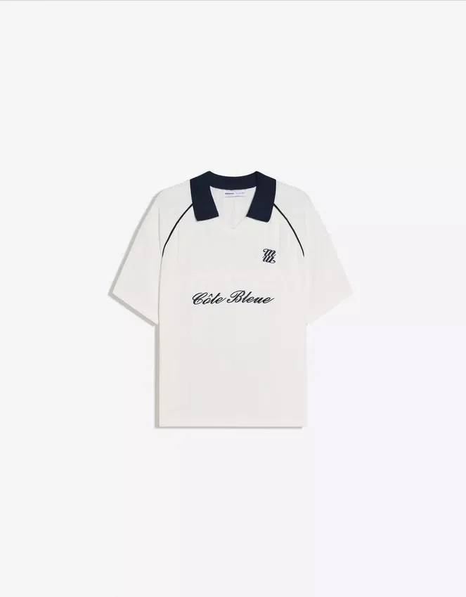 Polo deportivo retro en contraste – Camisetas y polos Polo deportivo retro en contraste – Camisetas y polos