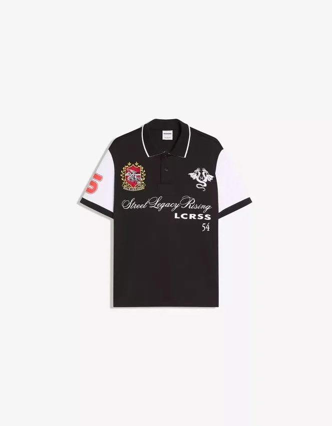 Polo estampado de manga corta – Camisetas y polos Polo estampado de manga corta – Camisetas y polos