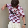 Polo estampado de manga corta – Camisetas y polos – Hombre