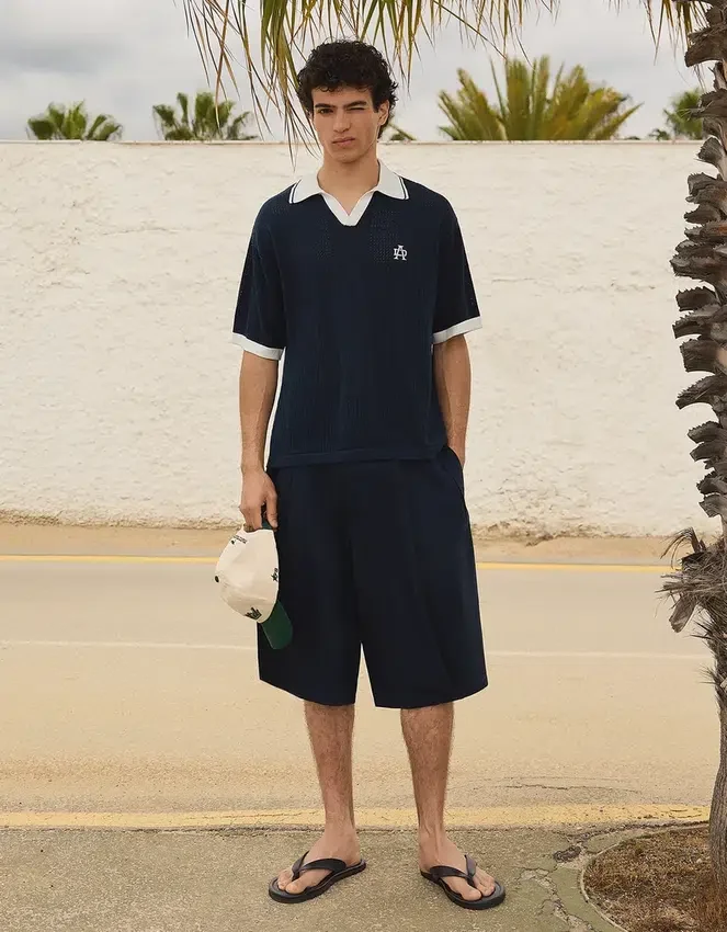 Polo estampado de manga corta – Camisetas y polos – Hombre Polo estampado de manga corta – Camisetas y polos – Hombre